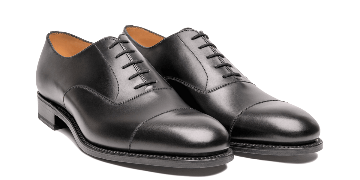 Cap toe oxford shoe [Men's Black Boxcalf] – J.M. WESTON [JP]