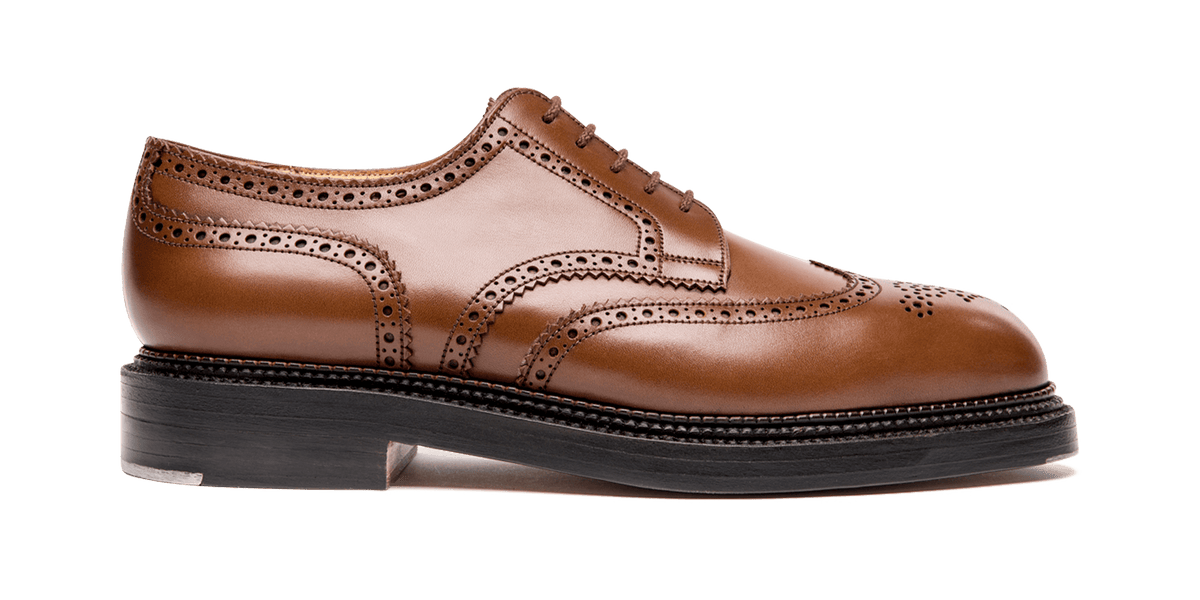 Triple Sole Derby [Men's Tan Brown Boxcalf] – J.M. WESTON [JP]