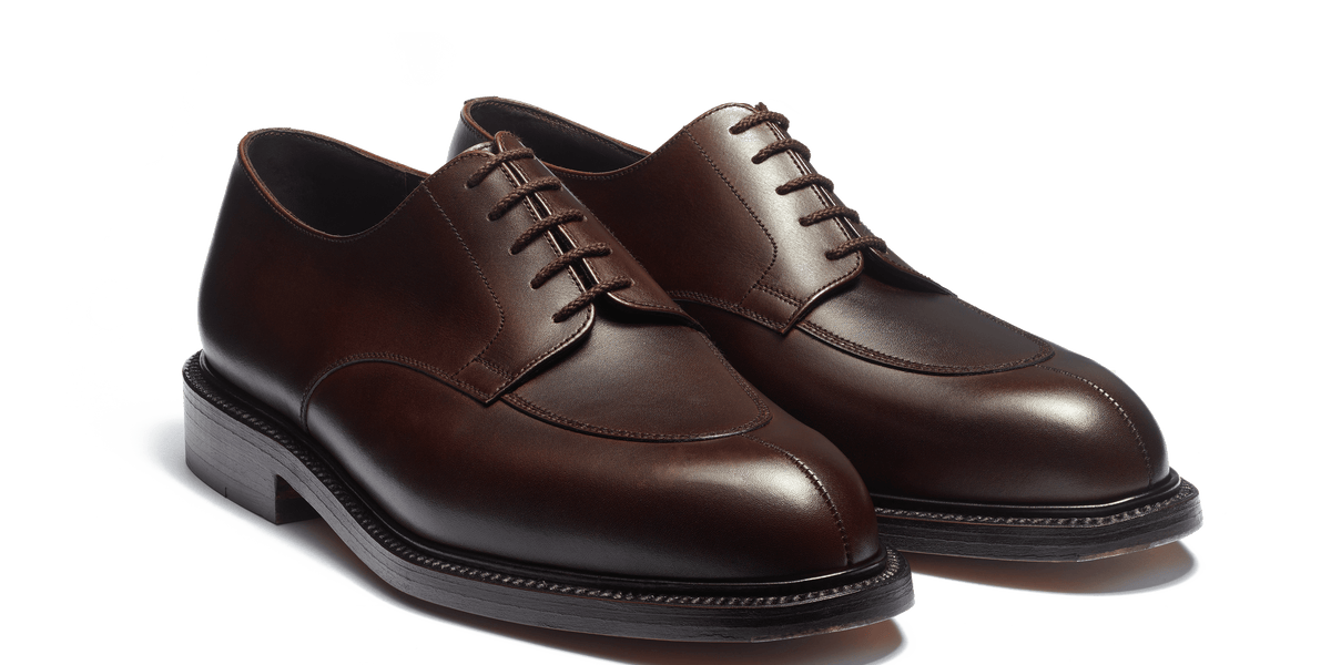 Half-Hunt Derby [Men's Brown Soft Calfskin with Patina] – J.M.