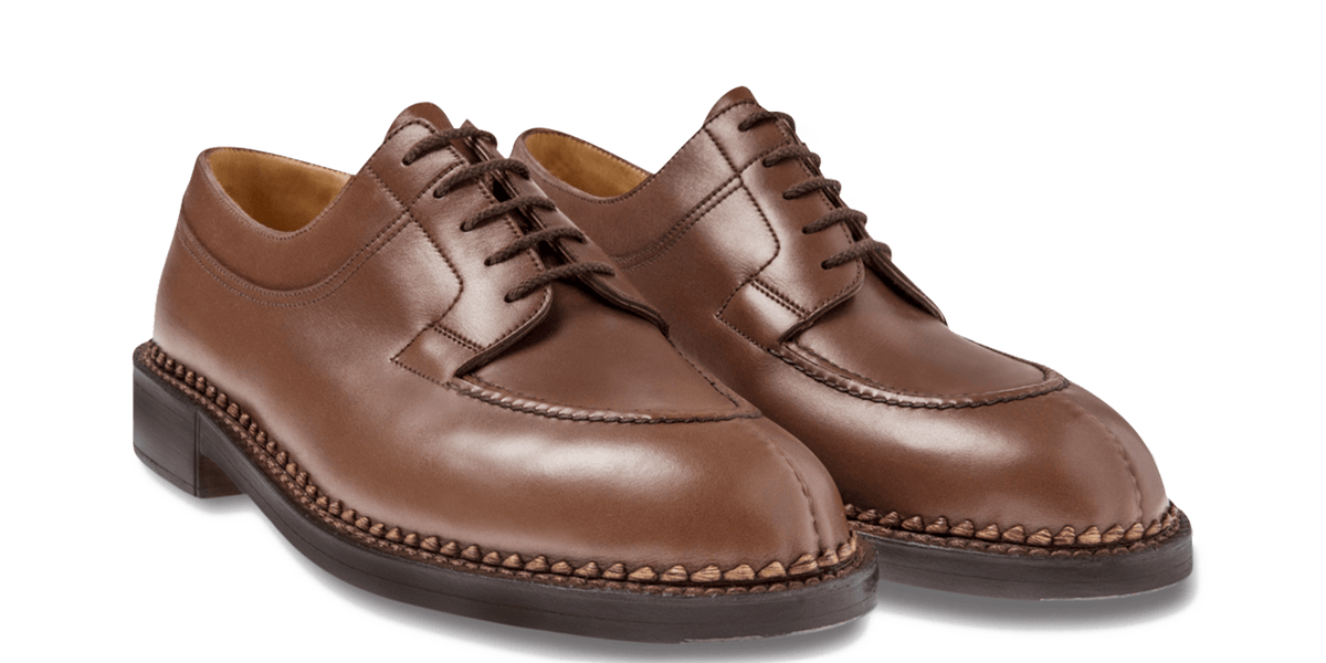 Hunt Derby [Men's Chestnut Brown Russia Finish Calfskin] – J.M.