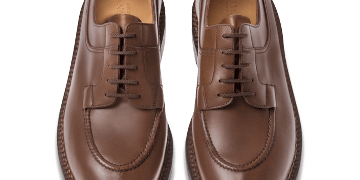 Hunt Derby [Men's Chestnut Brown Russia Finish Calfskin] – J.M.