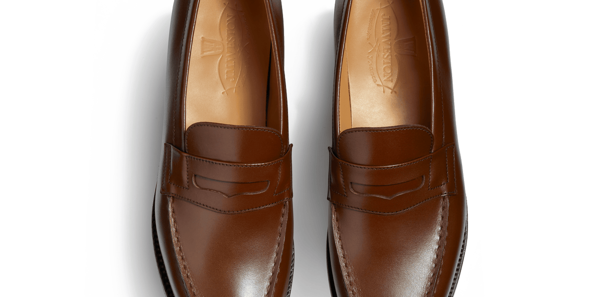 Signature loafer #180 [Men's Tan Brown Boxcalf] – J.M. WESTON [JP]