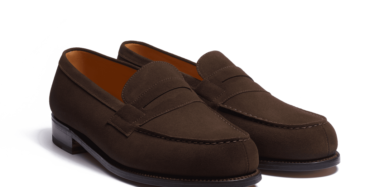 Signature loafer #180 [Men's Brown Suede] – J.M. WESTON [JP]
