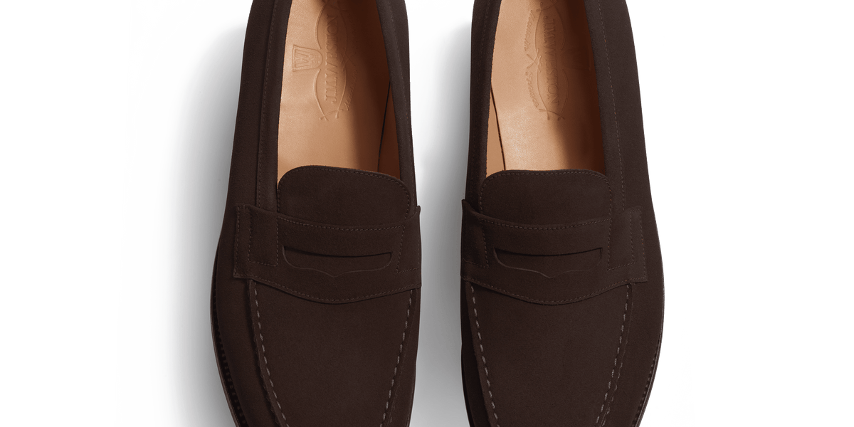 Signature loafer #180 [Men's Brown Suede] – J.M. WESTON [JP]