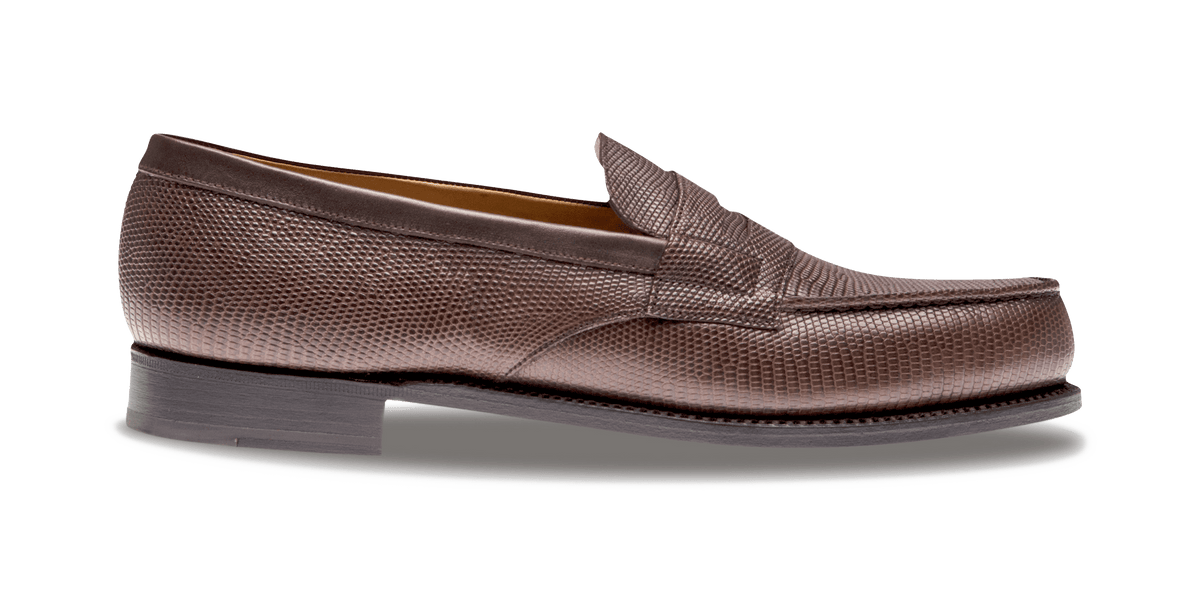 Signature loafer #180 [Men's Brown Lizard Leather] – J.M. WESTON [JP]