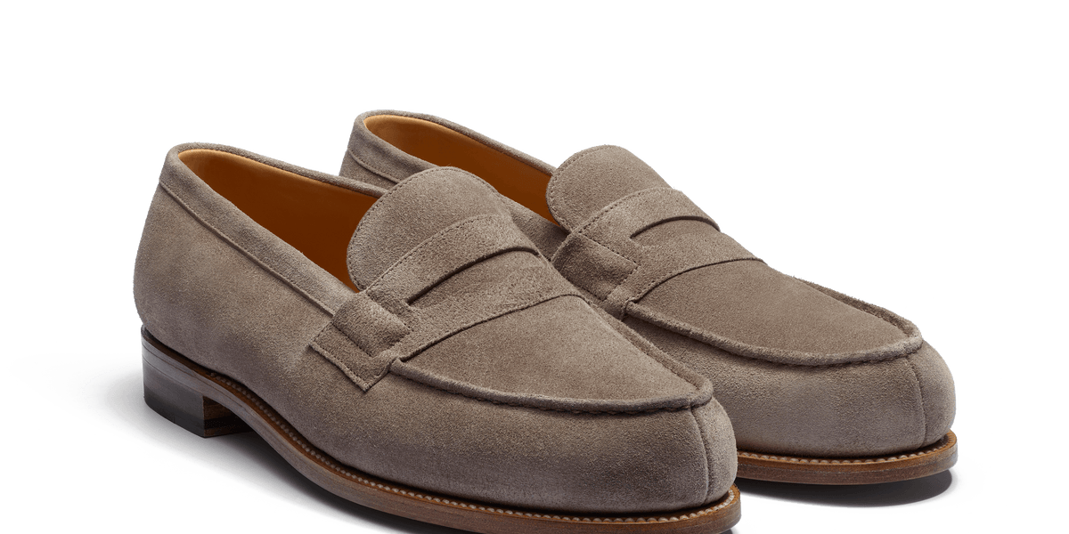 Signature loafer #180 [Men's Chestnut Brown Suede] – J.M. WESTON [JP]