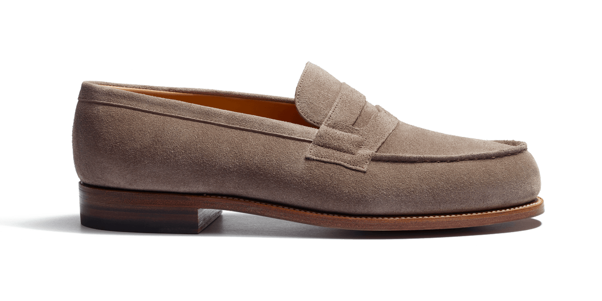 Signature loafer #180 [Men's Chestnut Brown Suede] – J.M. WESTON [JP]