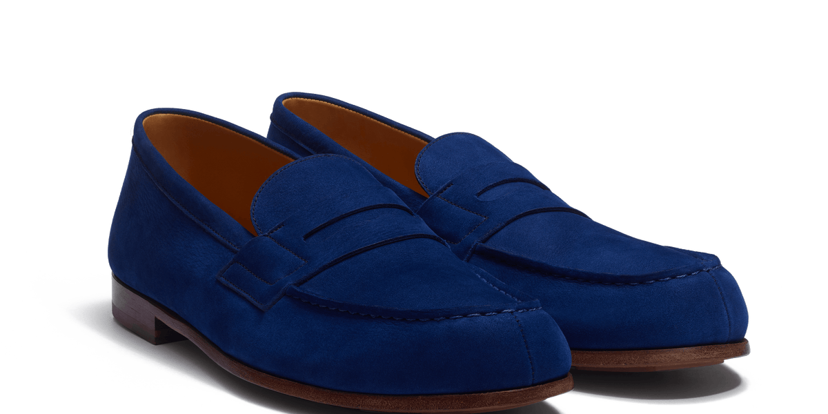 Le Moc' Loafer [Limoges Blue Nuback] – J.M. WESTON [JP]