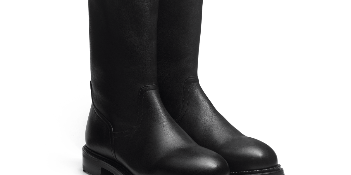 Fireman Boot [Men's Black outdoor calf leather] – J.M. WESTON [JP]