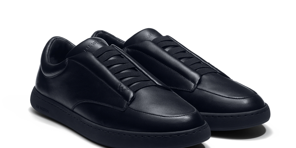 Dress sneaker [Dark Blue Nappa Calfskin] – J.M. WESTON [JP]