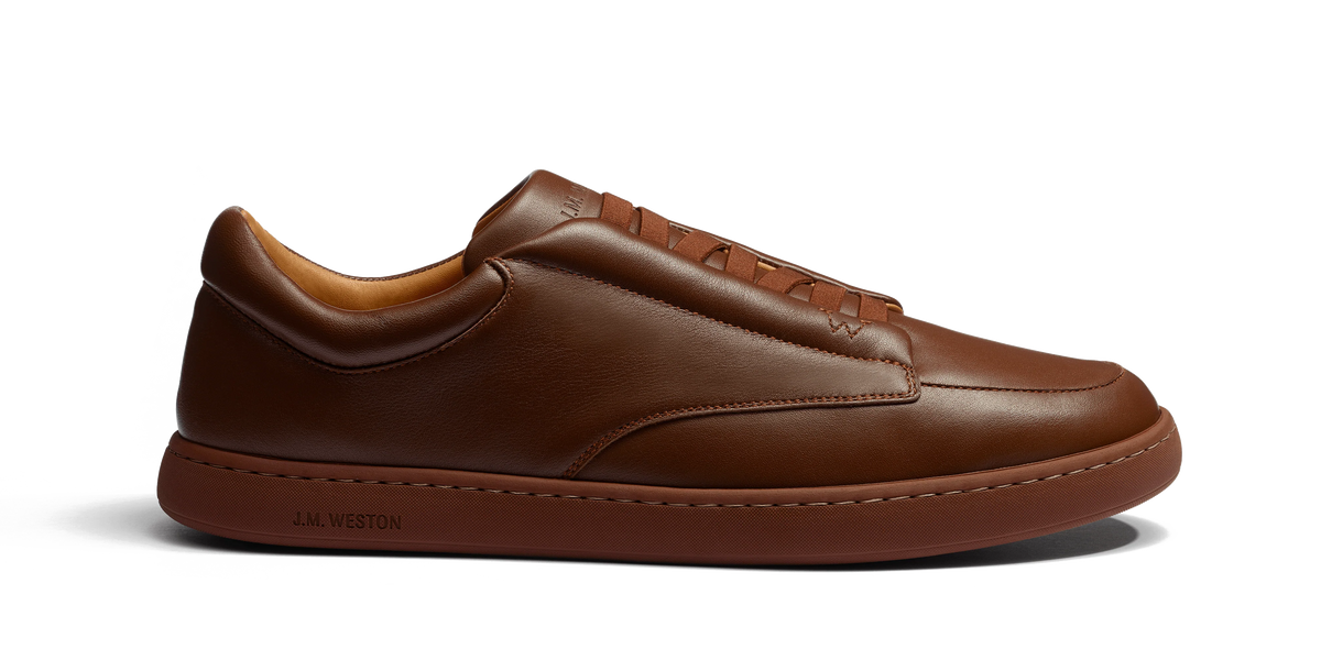 JMウェストン　ドレスシューズ Dress sneaker [Brown Nappa Calfskin] – J.M. WESTON [JP]