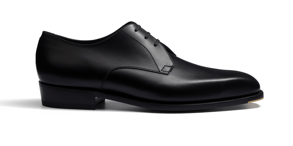 Fusain Three Eyelet Derby [Black Boxcalf] – J.M. WESTON [JP]