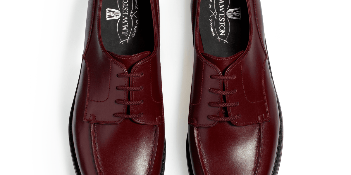 Golf Derby [Women's Toucan Burgundy Boxcalf] – J.M. WESTON [JP]