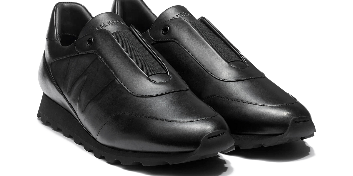 On My Way Racing Sneaker [Black sport calfskin] – J.M. WESTON [JP]