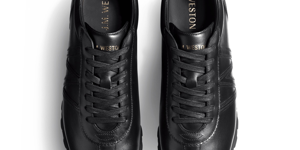 On My Way Sneaker [Black Sport Calfskin] – J.M. WESTON [JP]