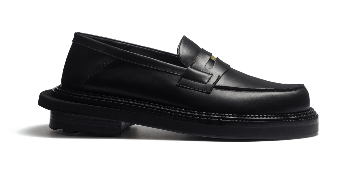 Loafer J.M. WESTON x sacai [Black Soft Calf] – J.M. WESTON [JP]