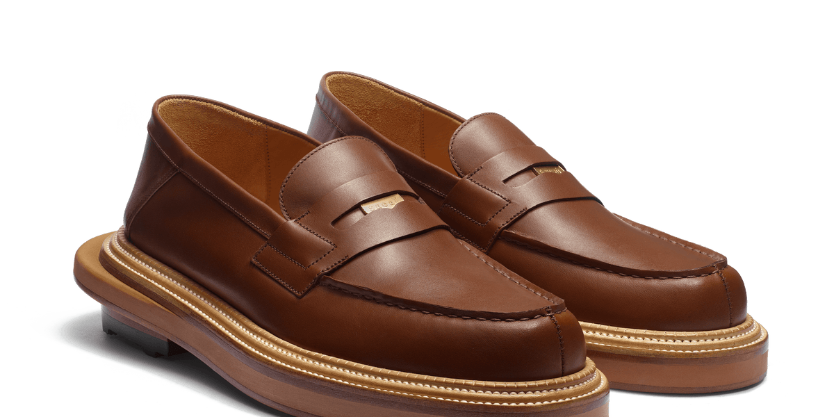 Loafer J.M. WESTON x sacai [Tan Soft Calf] – J.M. WESTON [JP]