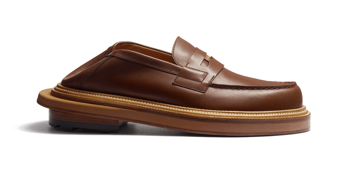 Loafer J.M. WESTON x sacai [Tan Soft Calf] – J.M. WESTON [JP]