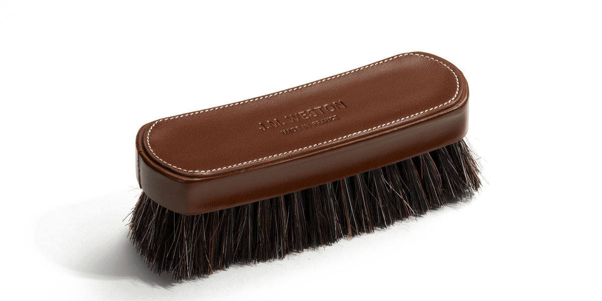 Shoe Brush [Tan Brown Boxcalf & Horsehair] – J.M. WESTON [JP]