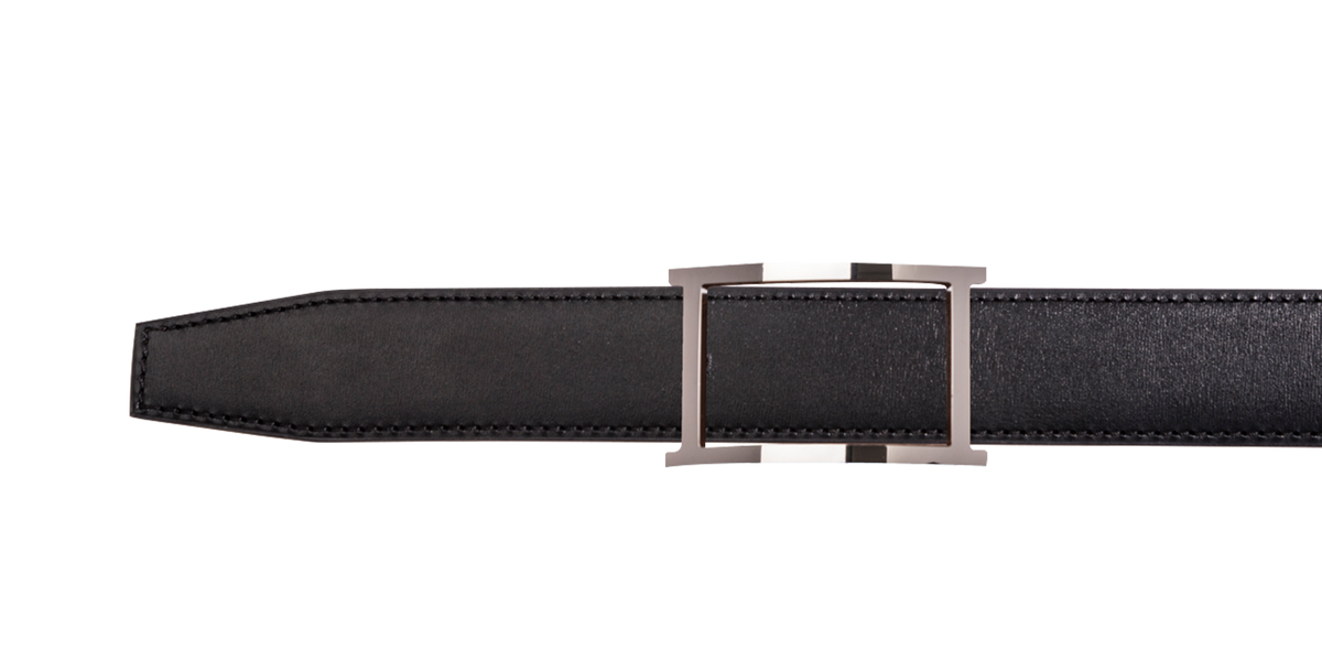 Vice-Versa Belt [Black Boxcalf & Tan Brown Boxcalf] – J.M. WESTON [JP]