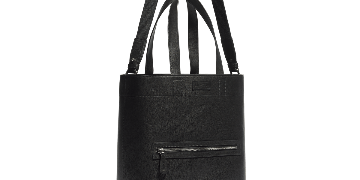 Walker Tote Bag Small [Black Grain] – J.M. WESTON [JP]