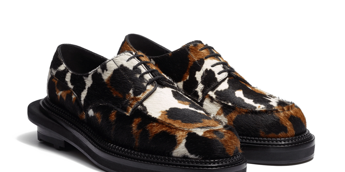 Derby Golf J.M. WESTON x sacai [Calfskin with cow pattern] – J.M.