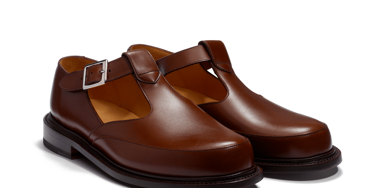 Salomé Sandal [Men's Tan Brown Boxcalf] – J.M. WESTON [JP]
