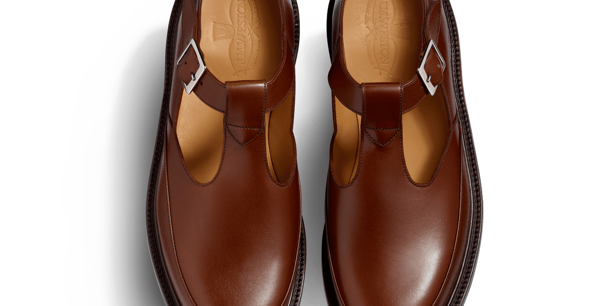 Salomé Sandal [Men's Tan Brown Boxcalf] – J.M. WESTON [JP]