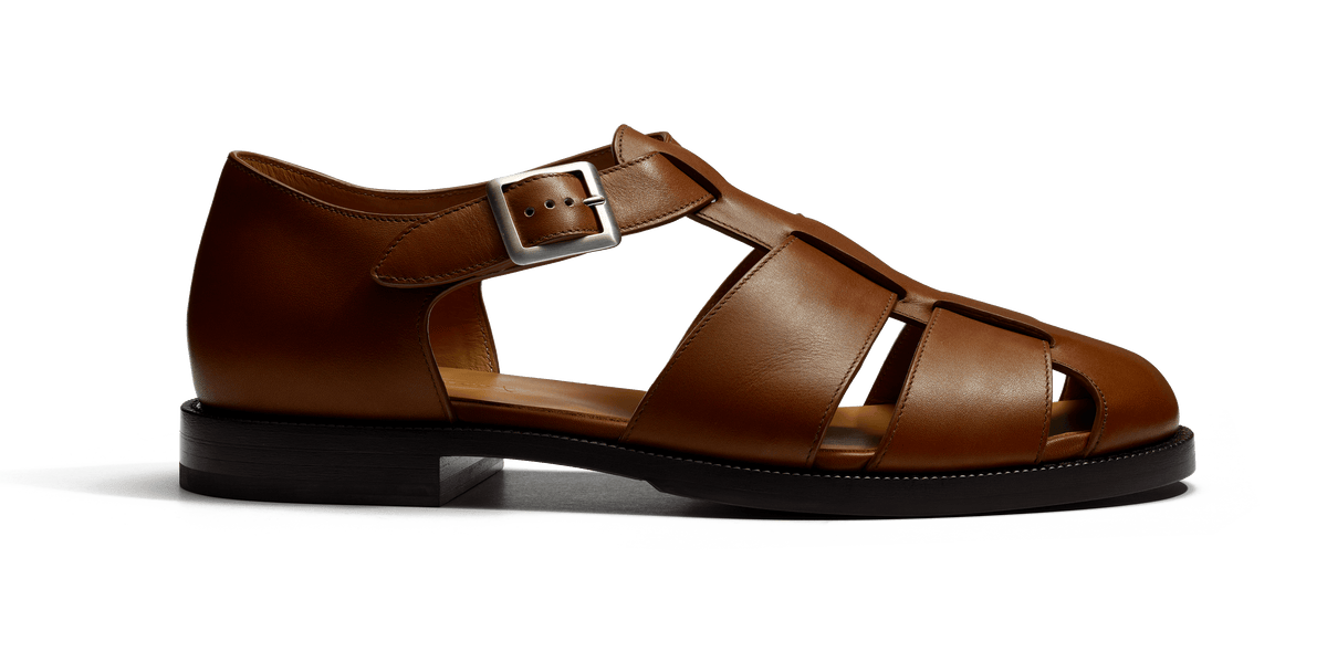 Fisherman sandal [Tan Brown Soft Calf] – J.M. WESTON [JP]