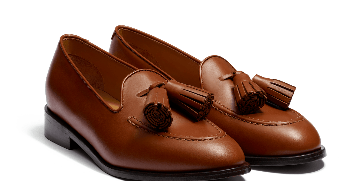 Tassel Loafer [Women's Tan Soft Calfskin]｜J.M. WESTON 日本公式