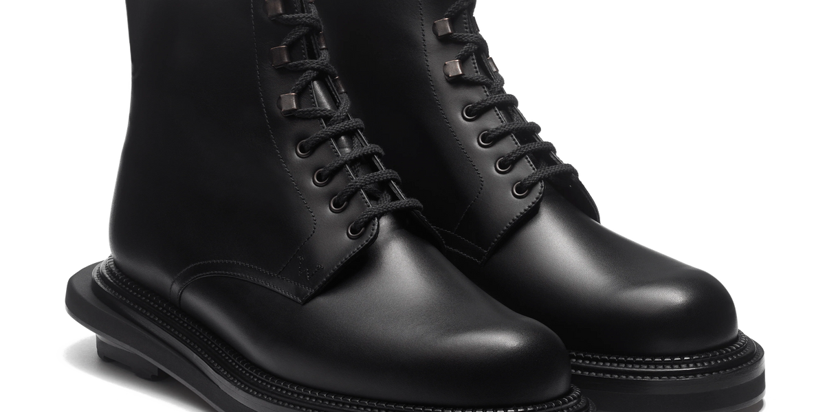 Worker Boots J.M. Weston x sacai [Black Boxcalf] – J.M. WESTON [JP]