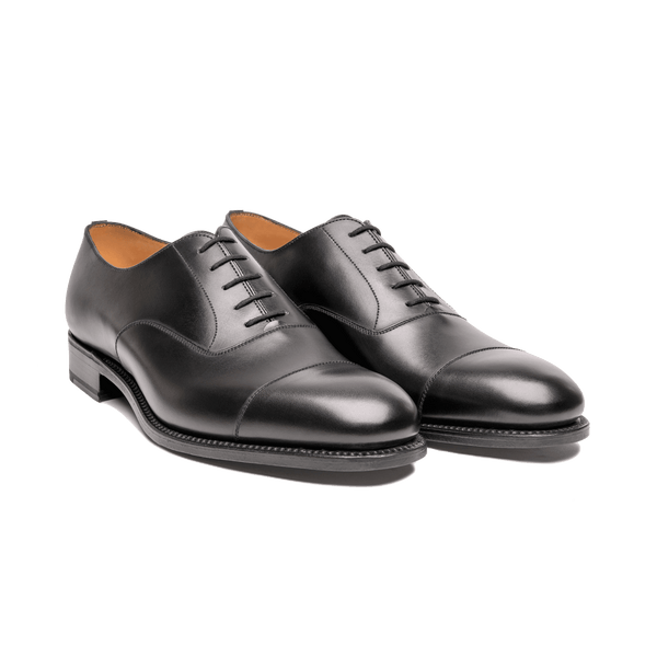 Cap toe oxford shoe [Men's Black Boxcalf] – J.M. WESTON [JP]