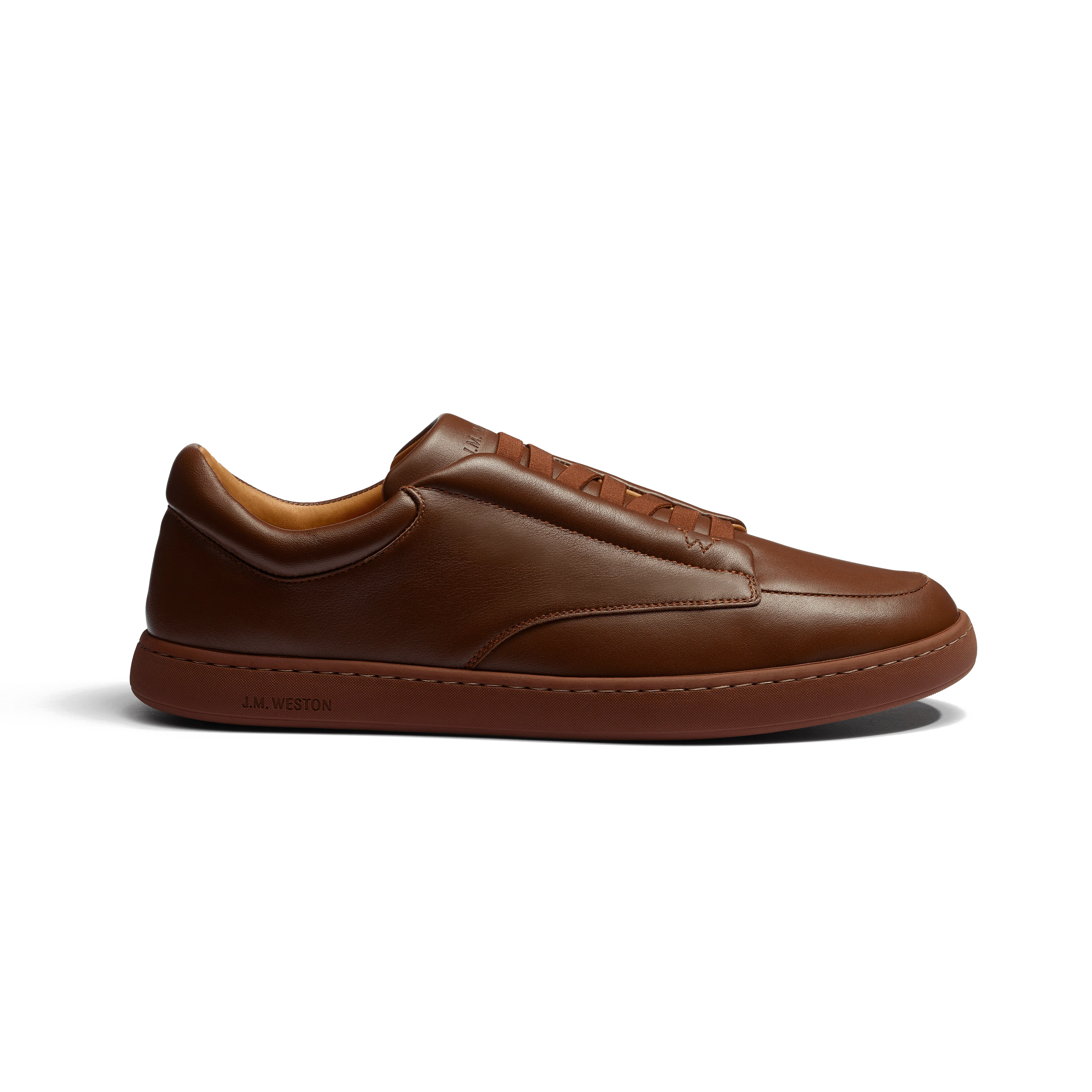 Dress sneaker ブラウンナッパカーフ|J.M. WESTON 日本公式オンライン Dress sneaker ブラウンナッパカーフ|J.M. WESTON 日本公式オンライン