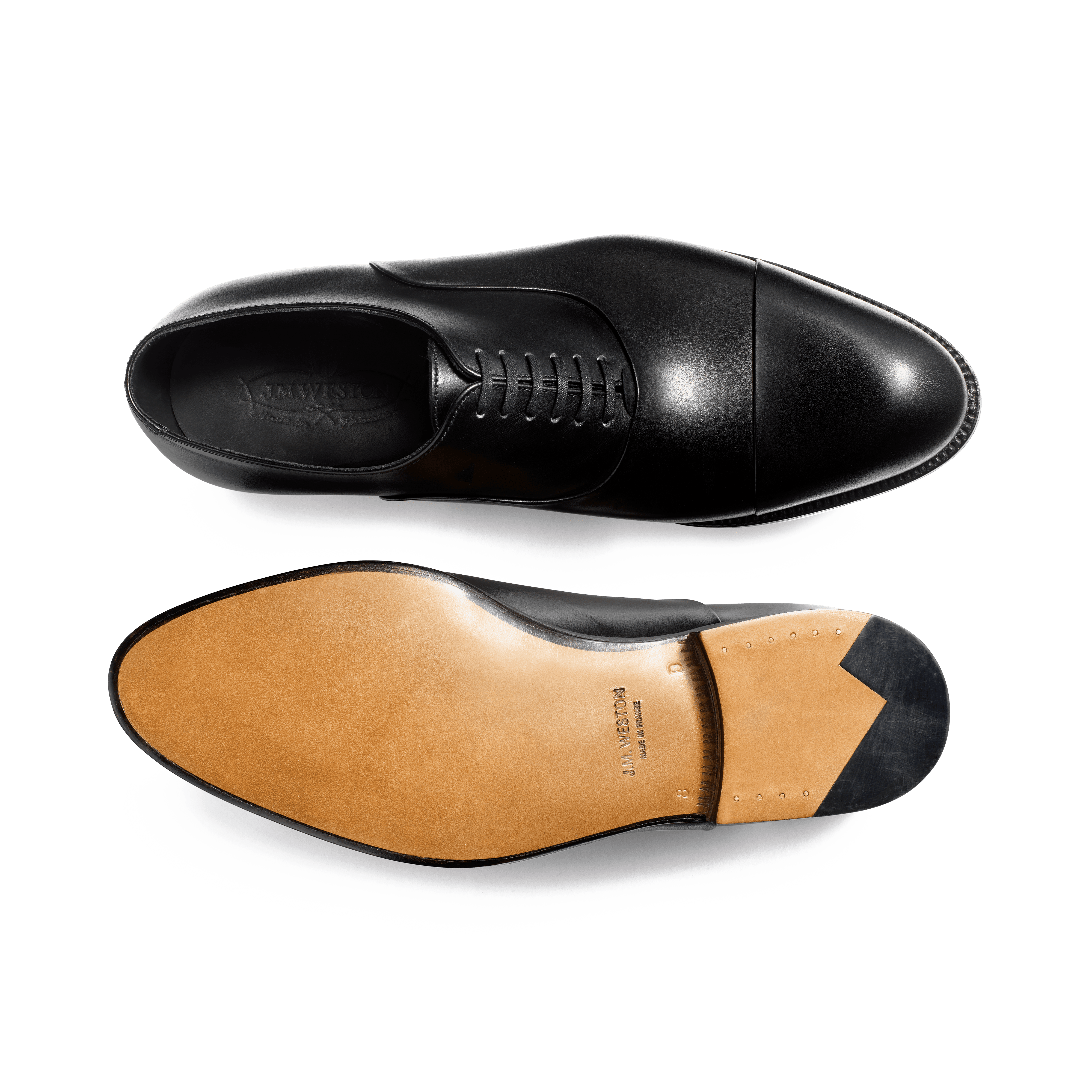 Edouard Cap toe oxford [Black Boxcalf] – J.M. WESTON [JP]