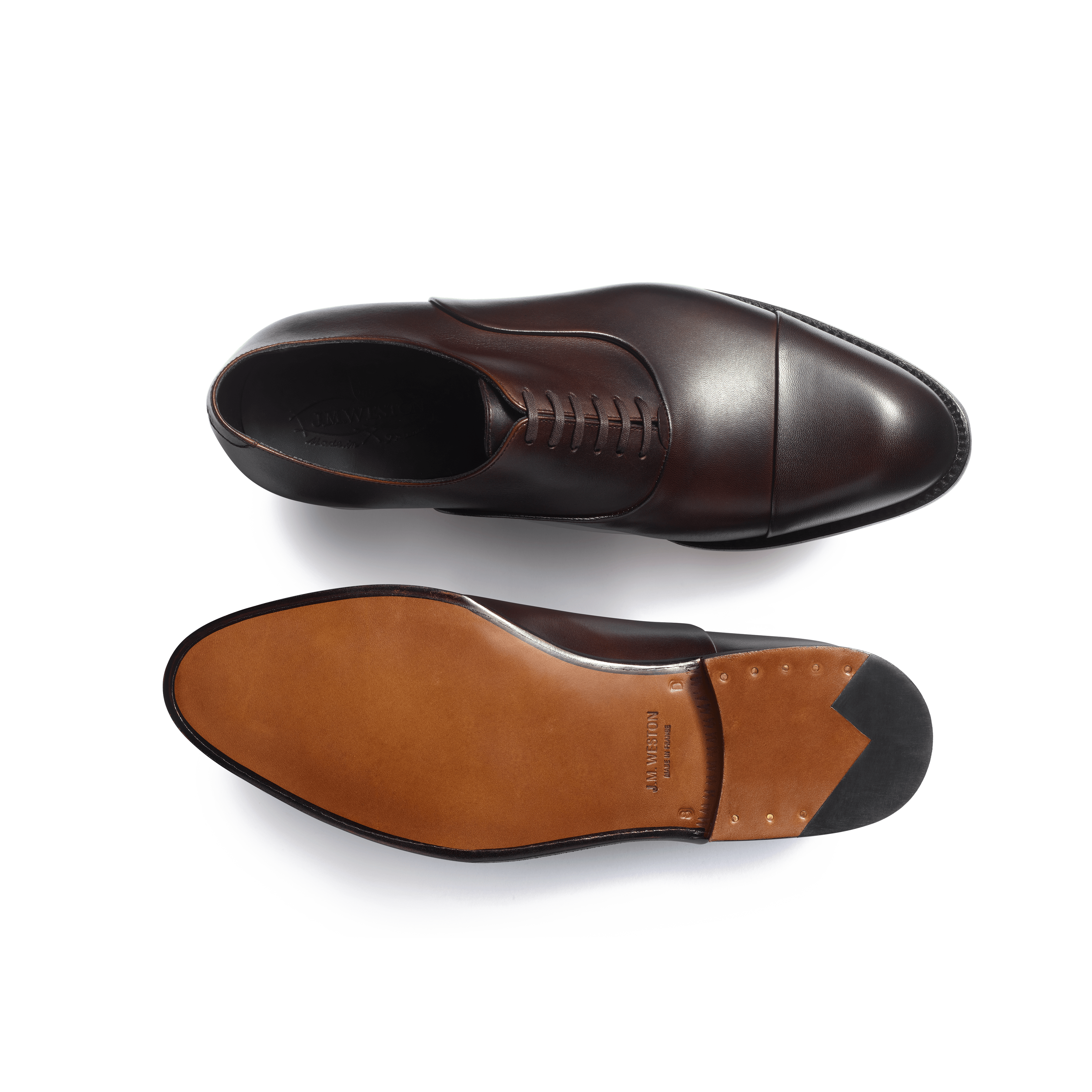 Edouard Cap toe oxford [Shaded Coffe Boxcalf] – J.M. WESTON [JP]
