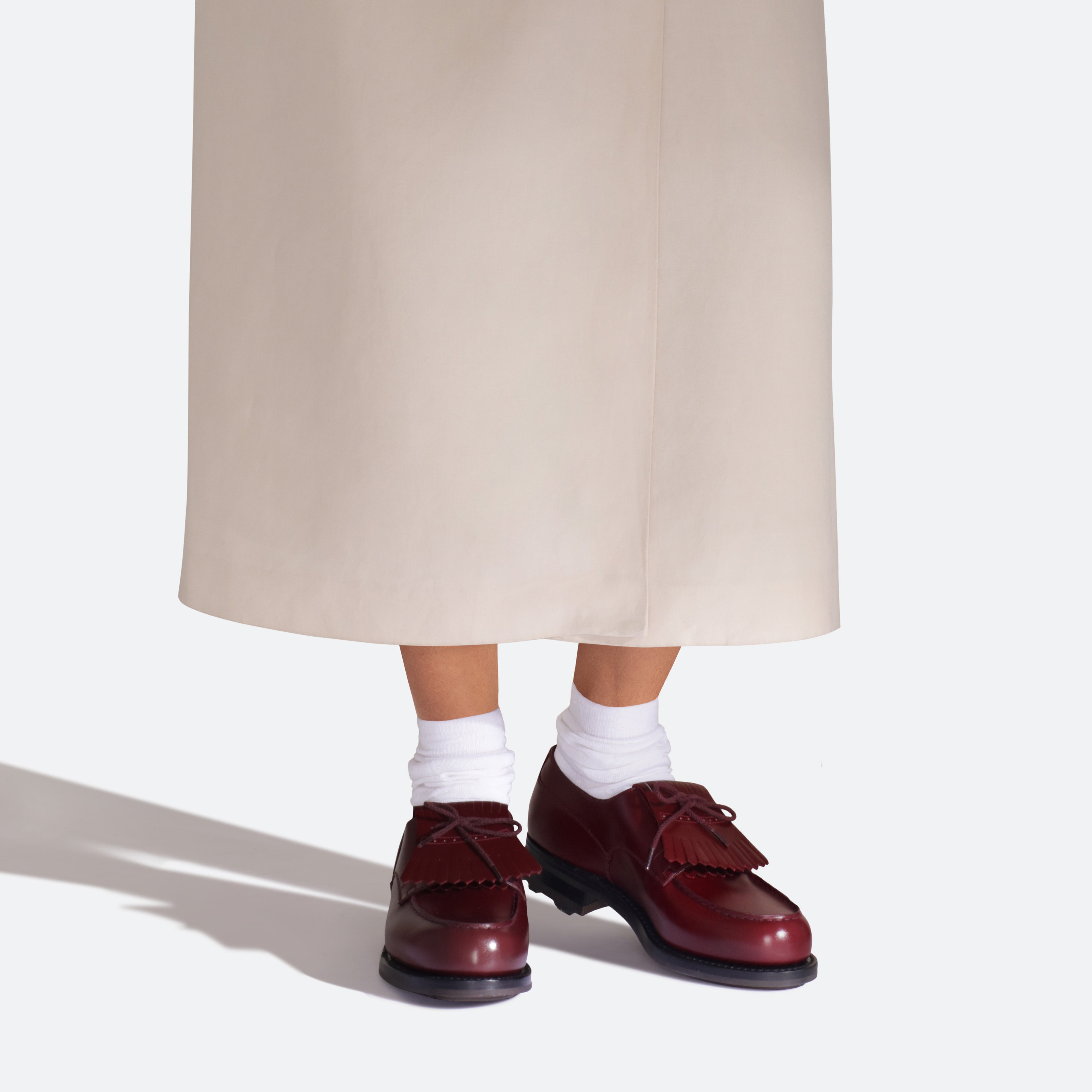 Golf Derby [Women's Toucan Burgundy Boxcalf] – J.M. WESTON [JP]