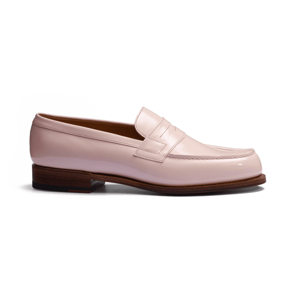 Signature loafer #180 [Women's Pink Powdered Patent Calfskin
