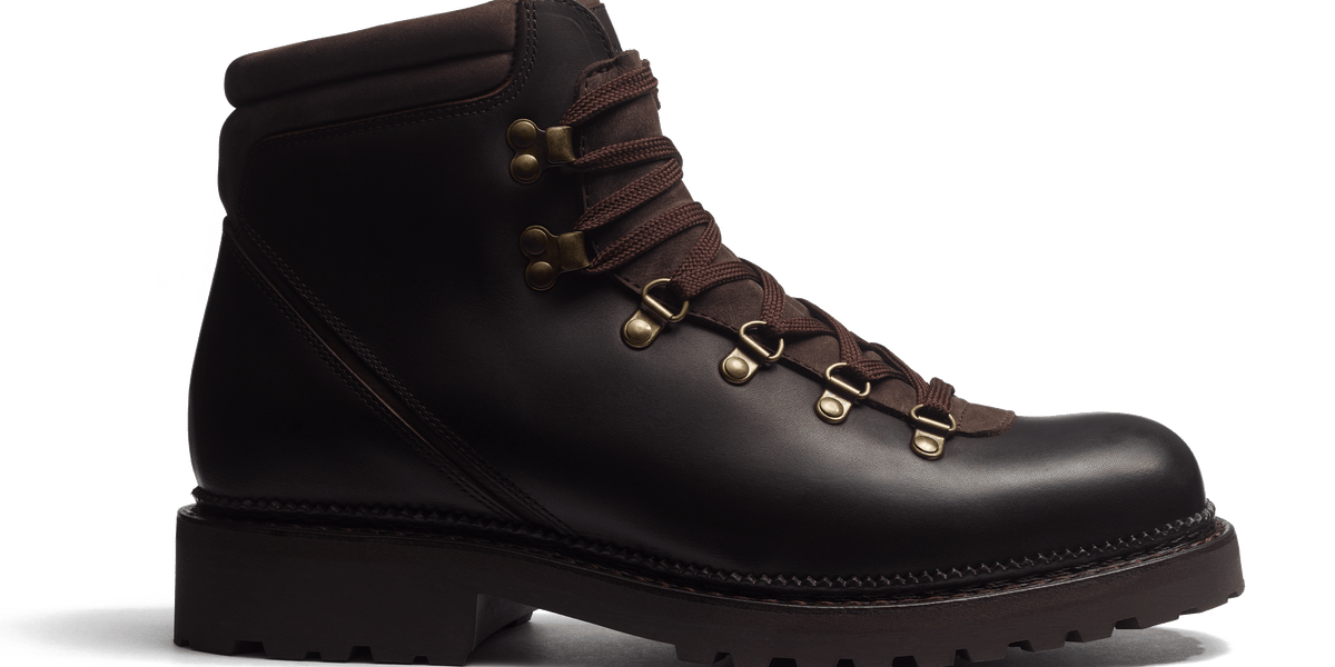 GRW Mountain Boots [Men's Dark Brown Waxed Calf and Brown Nubuck] – J.M ...