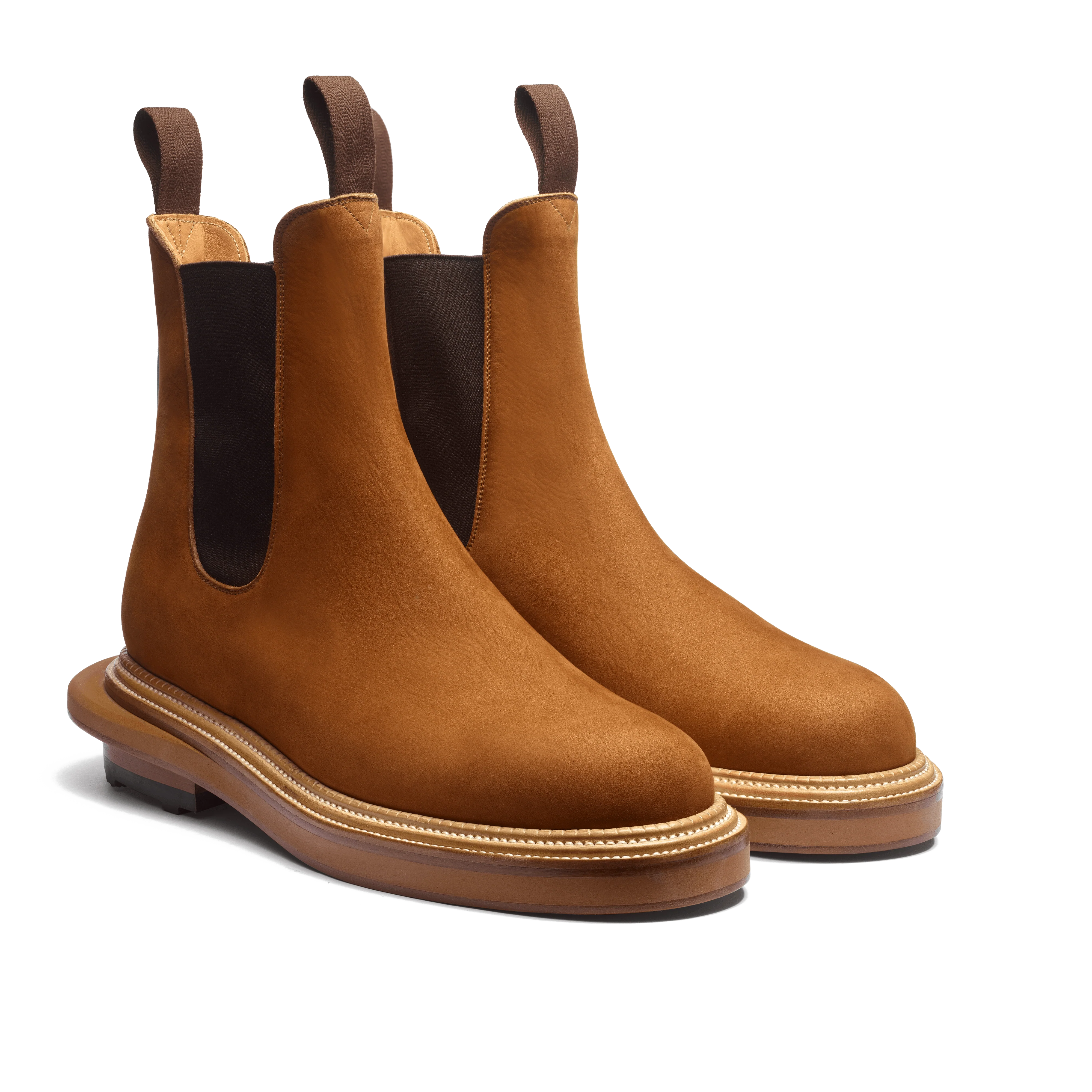 Chelsea Boots J.M. Weston x sacai [Beachnut Nubuck] – J.M. WESTON [JP]