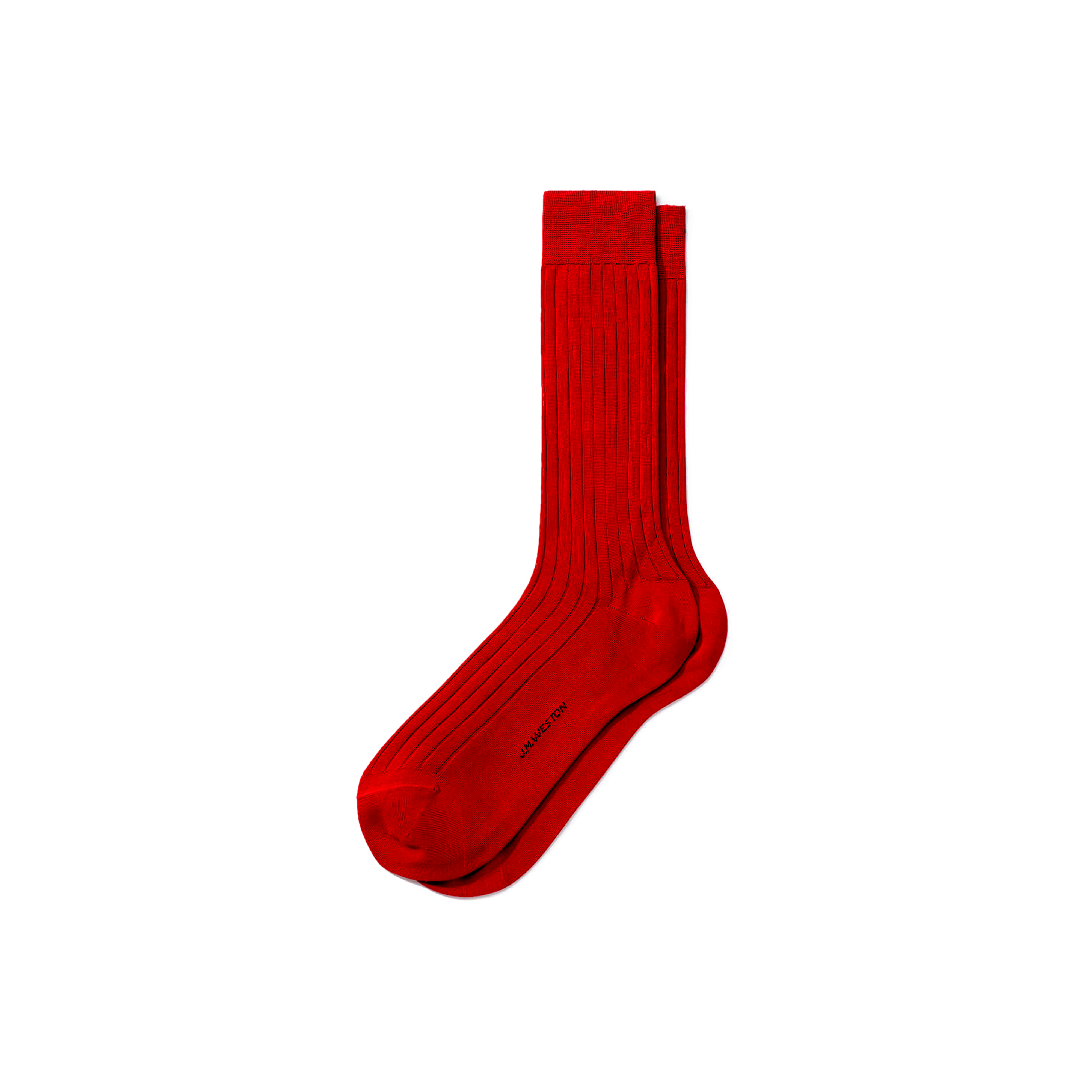Short Scottish Thread Socks [Red cotton] – J.M. WESTON [JP]