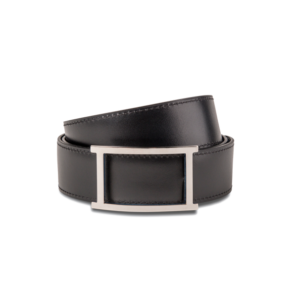 Vice-Versa Belt [Black Boxcalf & Tan Brown Boxcalf] – J.M. WESTON [JP]
