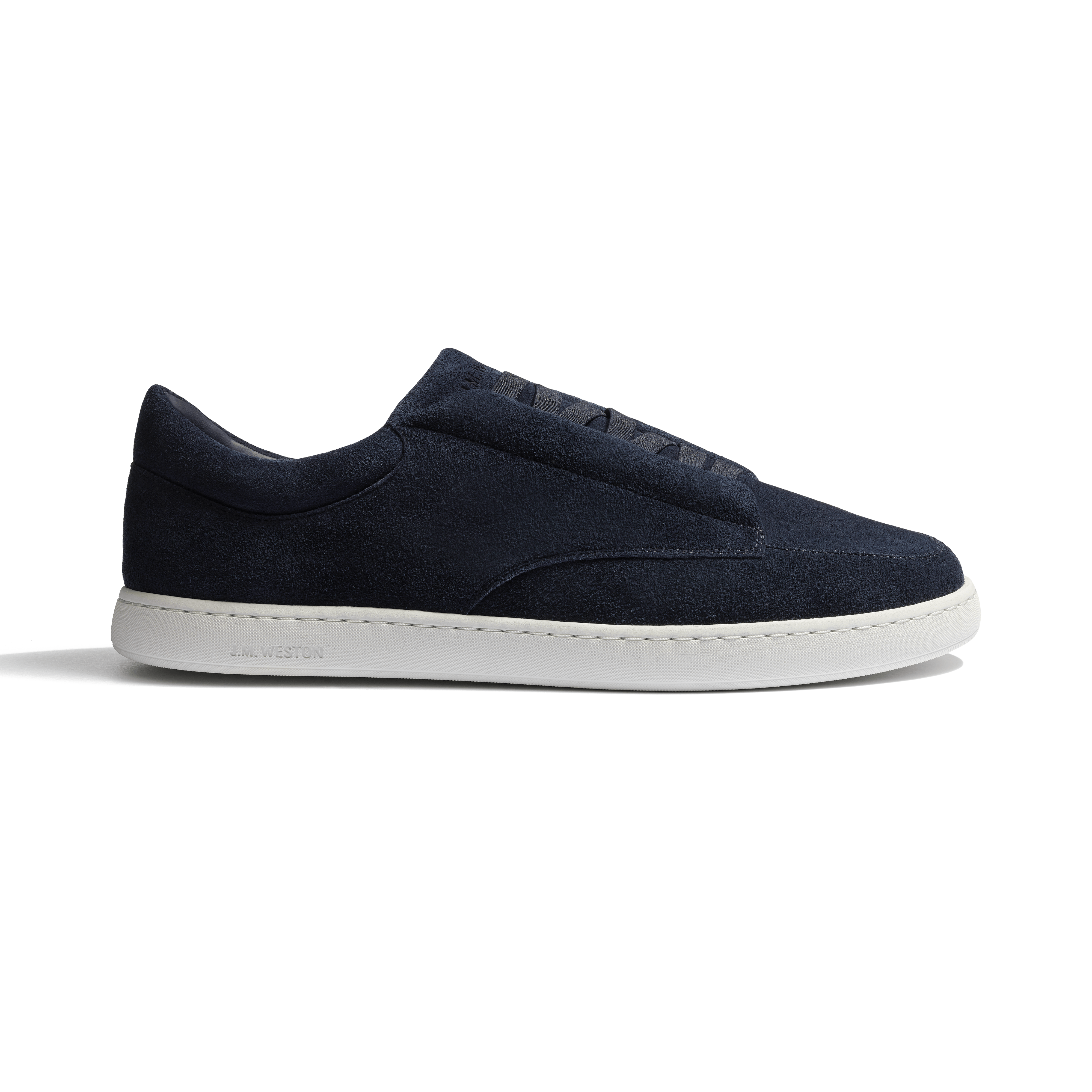 Dress sneaker [Navy Suede Calfskin] – J.M. WESTON [JP]