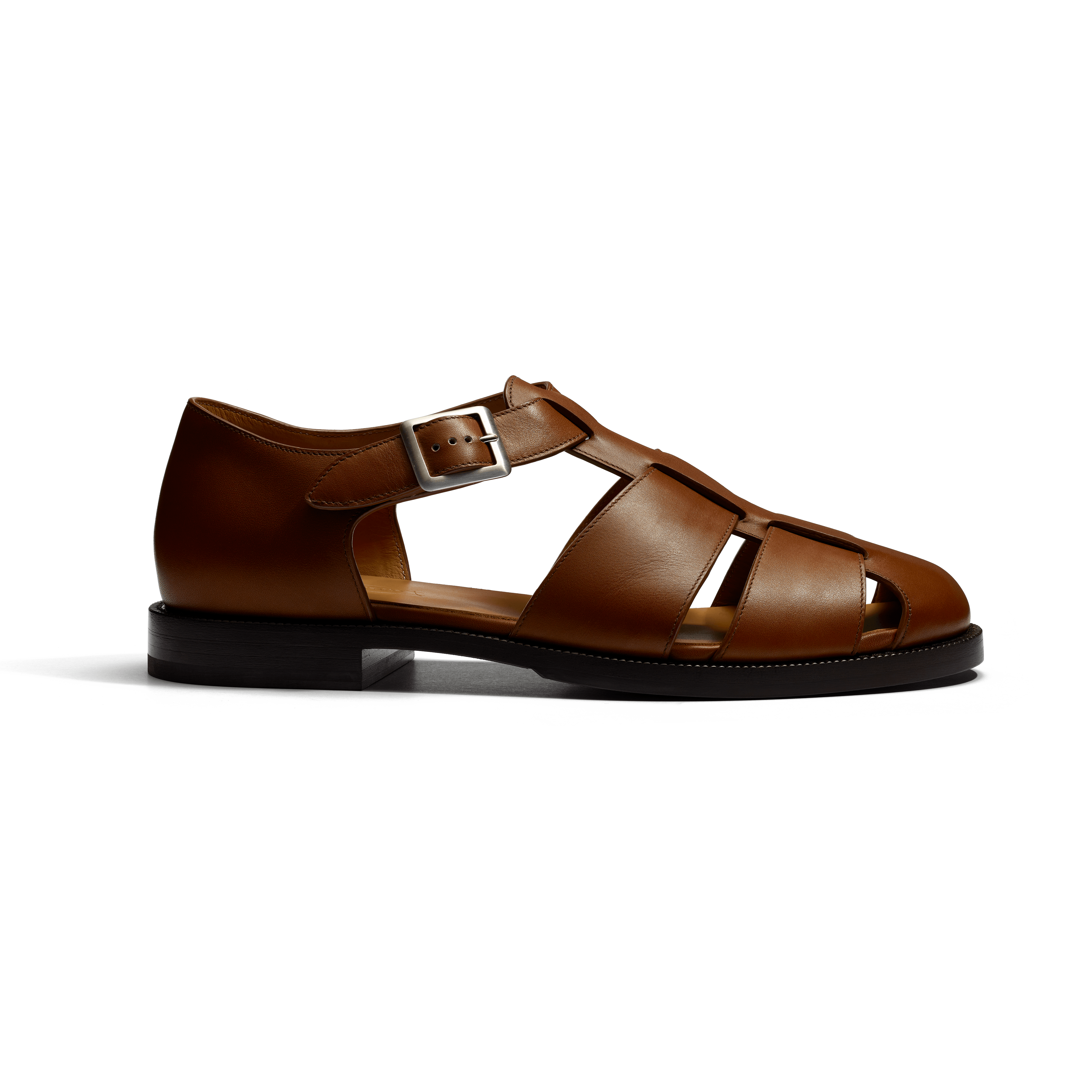 Fisherman sandal [Tan Brown Soft Calf] – J.M. WESTON [JP]