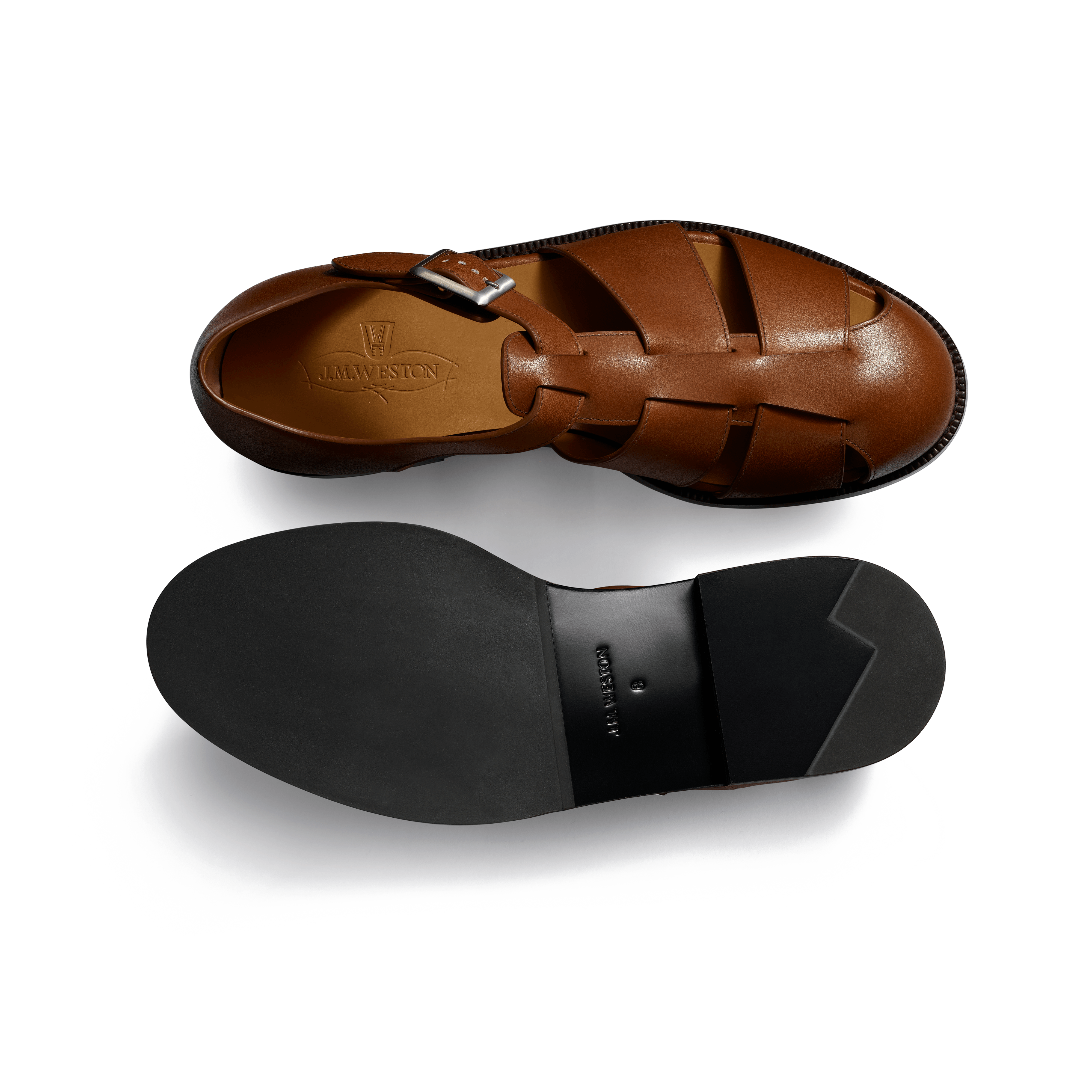 WESTONE ミキサー　ウェンストン Fisherman sandal [Tan Brown Soft Calf] – J.M. WESTON [JP]