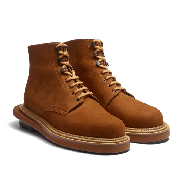 Worker Boots J.M. Weston x sacai [Beachnut Nubuck] – J.M. WESTON [JP]